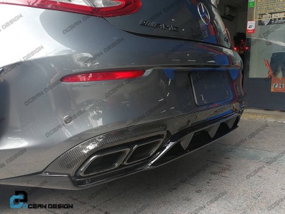 Mercedes-Benz C63 Coupe Edition One Style Carbon Fiber Parts - styling view