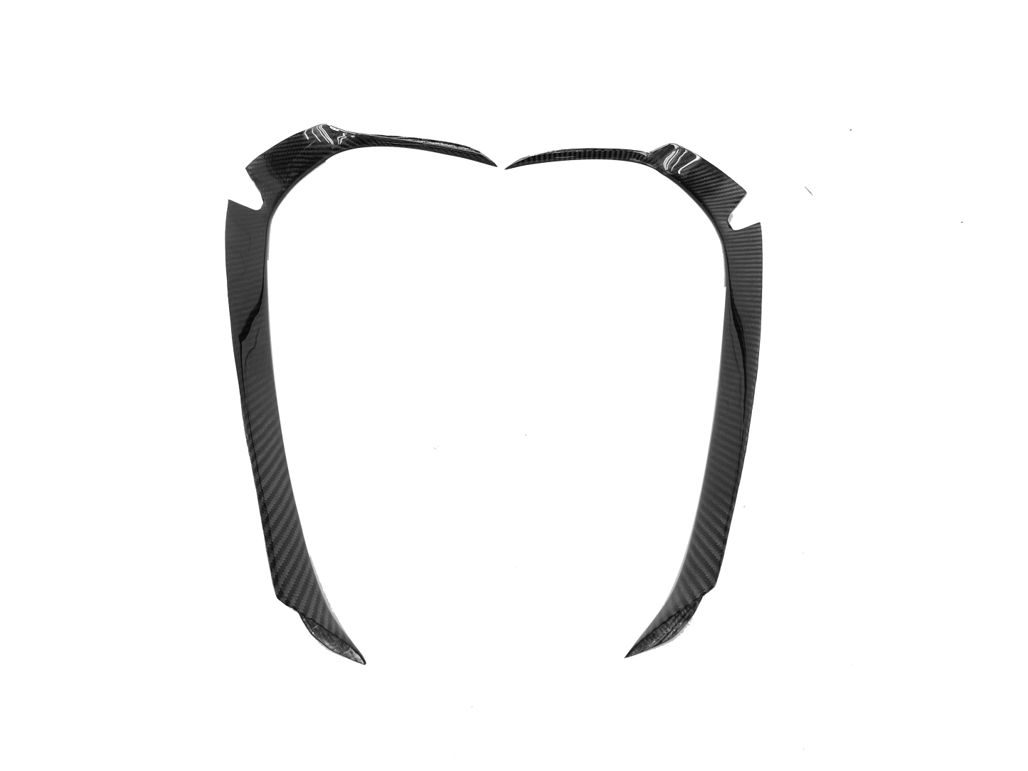 McLaren GT Dry Carbon Parts - styling reference for Rear Fender Vent Trim
