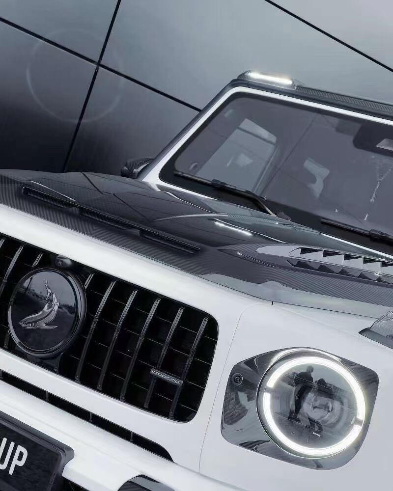 Mercedes-Benz W464 G63 Topcar Style Dry Carbon Parts - styling view