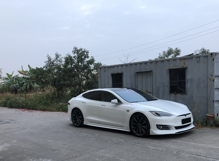 Tesla Model S Ocean Design Style Parts - styling view
