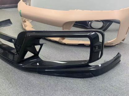 Porsche 911 992.1 Turbo S Techart Style Dry Carbon Parts - styling view