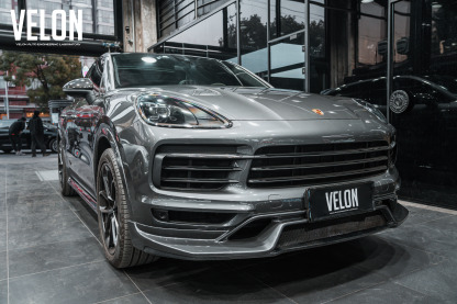 Porsche Cayenne OD Style Carbon Fiber Parts - styling view