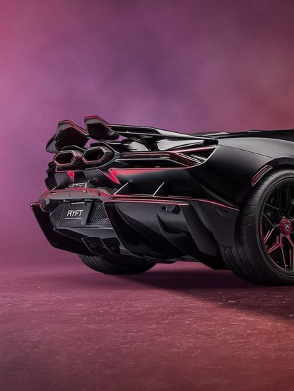 Lamborghini Revuelto R Style Dry Carbon Parts - styling view