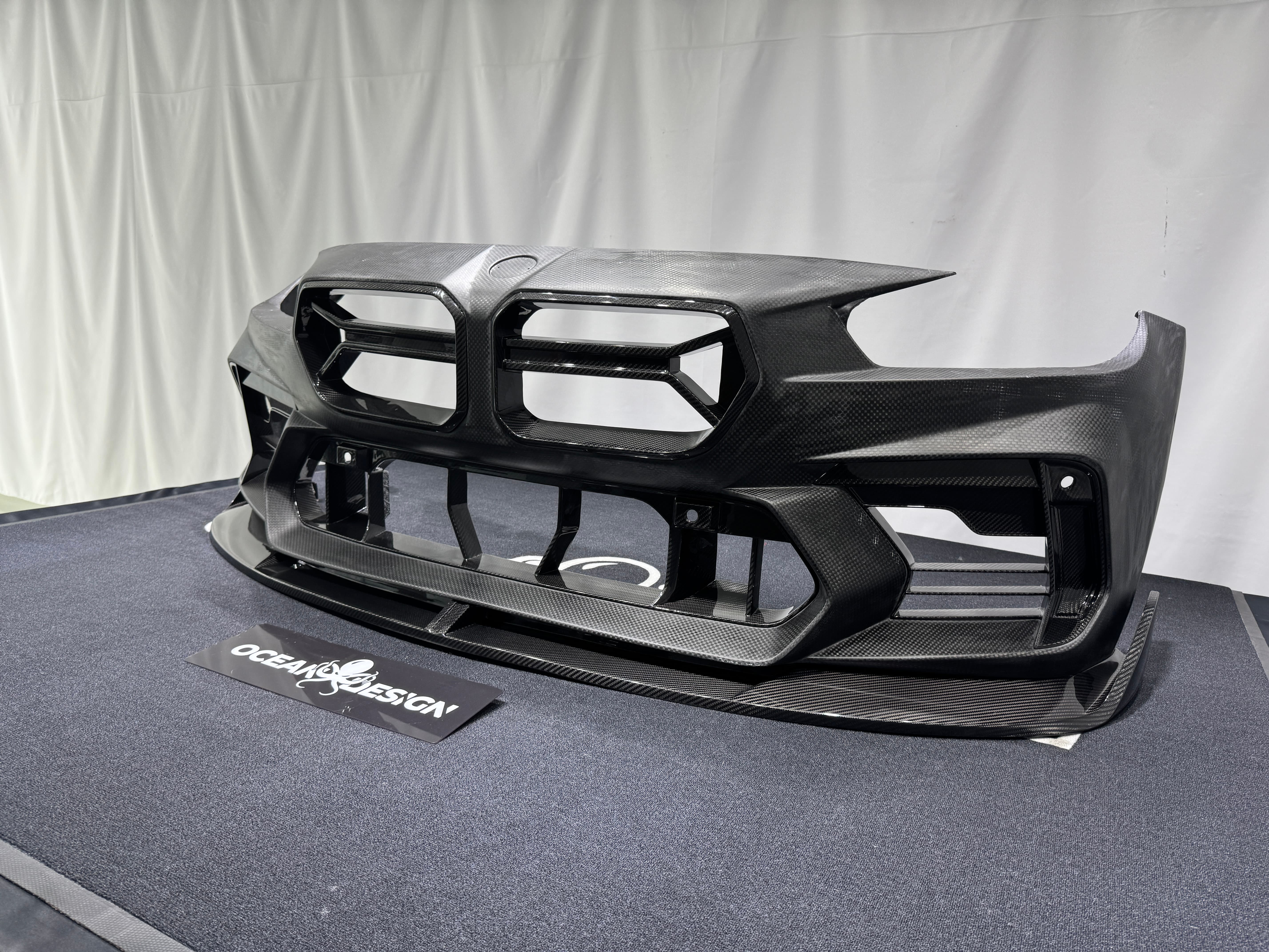 BMW G87 M2 AR V2 Style Dry Carbon Parts - styling view