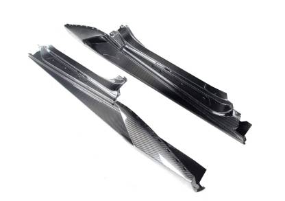 Lamborghini EVO Tecnice Style Plastic and Carbon Conversion Parts - styling reference for N Style Side Skirts - Dry Carbon