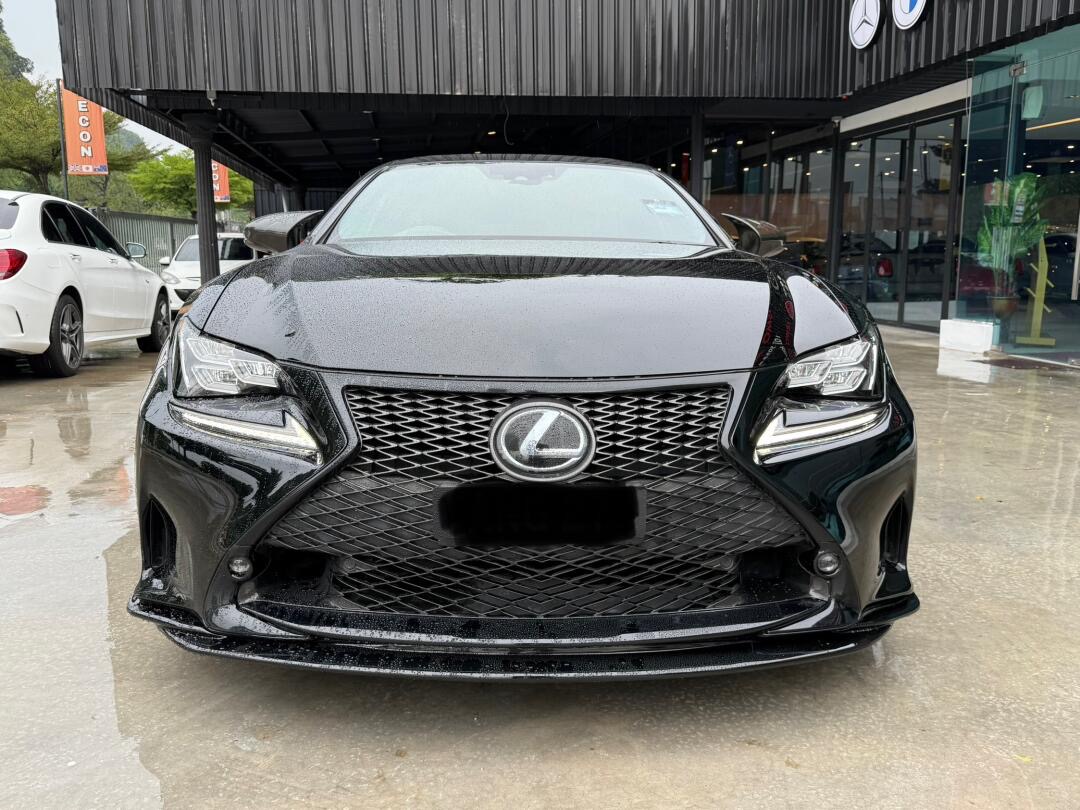 Lexus RC200 Glanzen Silkblaze Style Carbon Fiber Parts - styling view