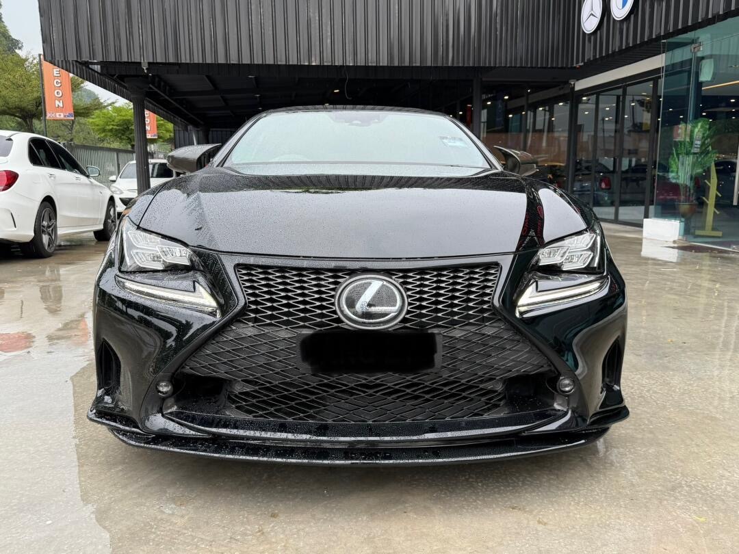 Lexus RC200 Glanzen Silkblaze Style Carbon Fiber Parts - styling view