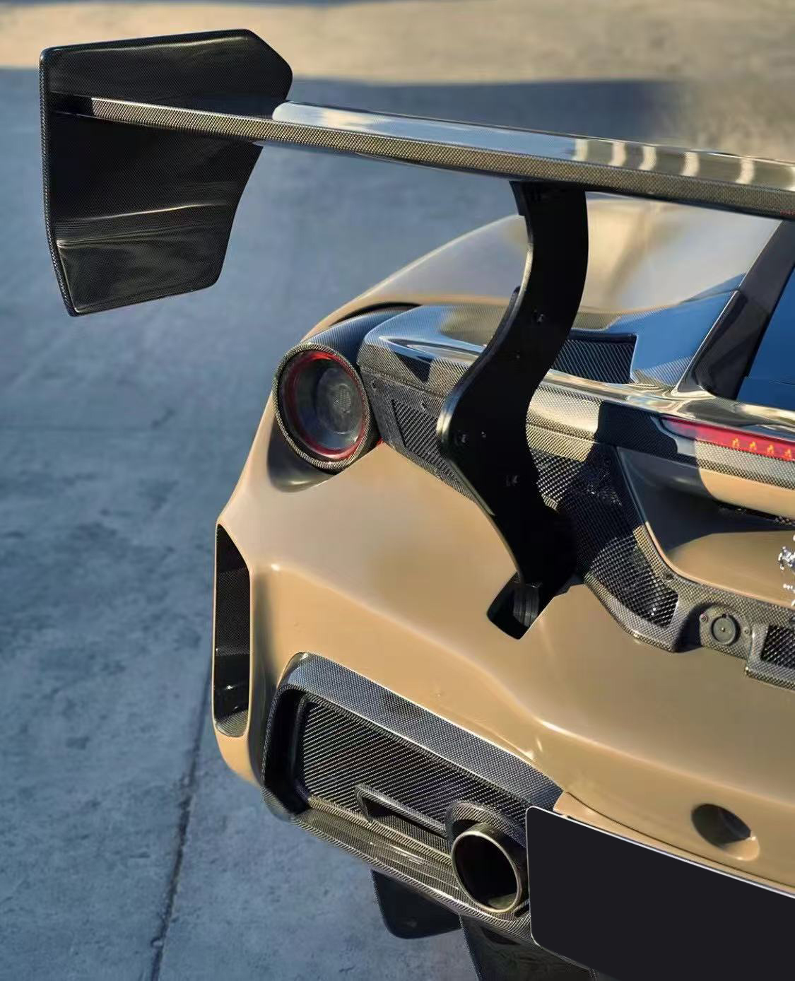 Ferrari 488 Challenge Evo Style Conversion Parts - styling view