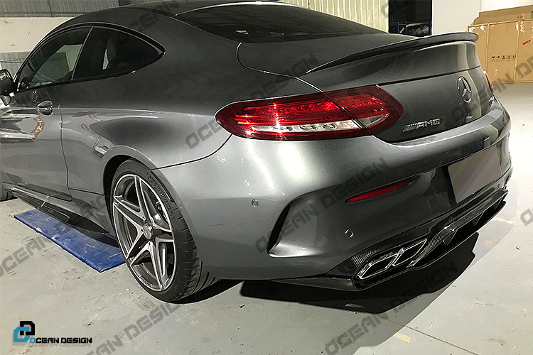 Mercedes-Benz C63 Coupe Edition One Style Carbon Fiber Parts - styling view