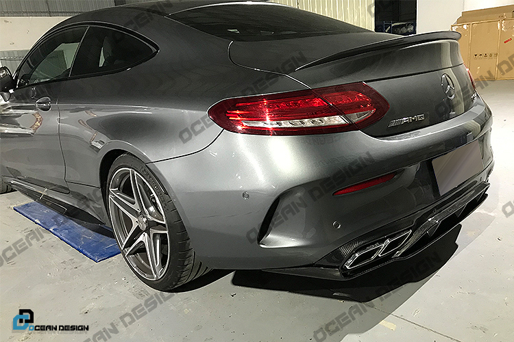 Mercedes-Benz C63 Coupe Edition One Style Carbon Fiber Parts - styling view