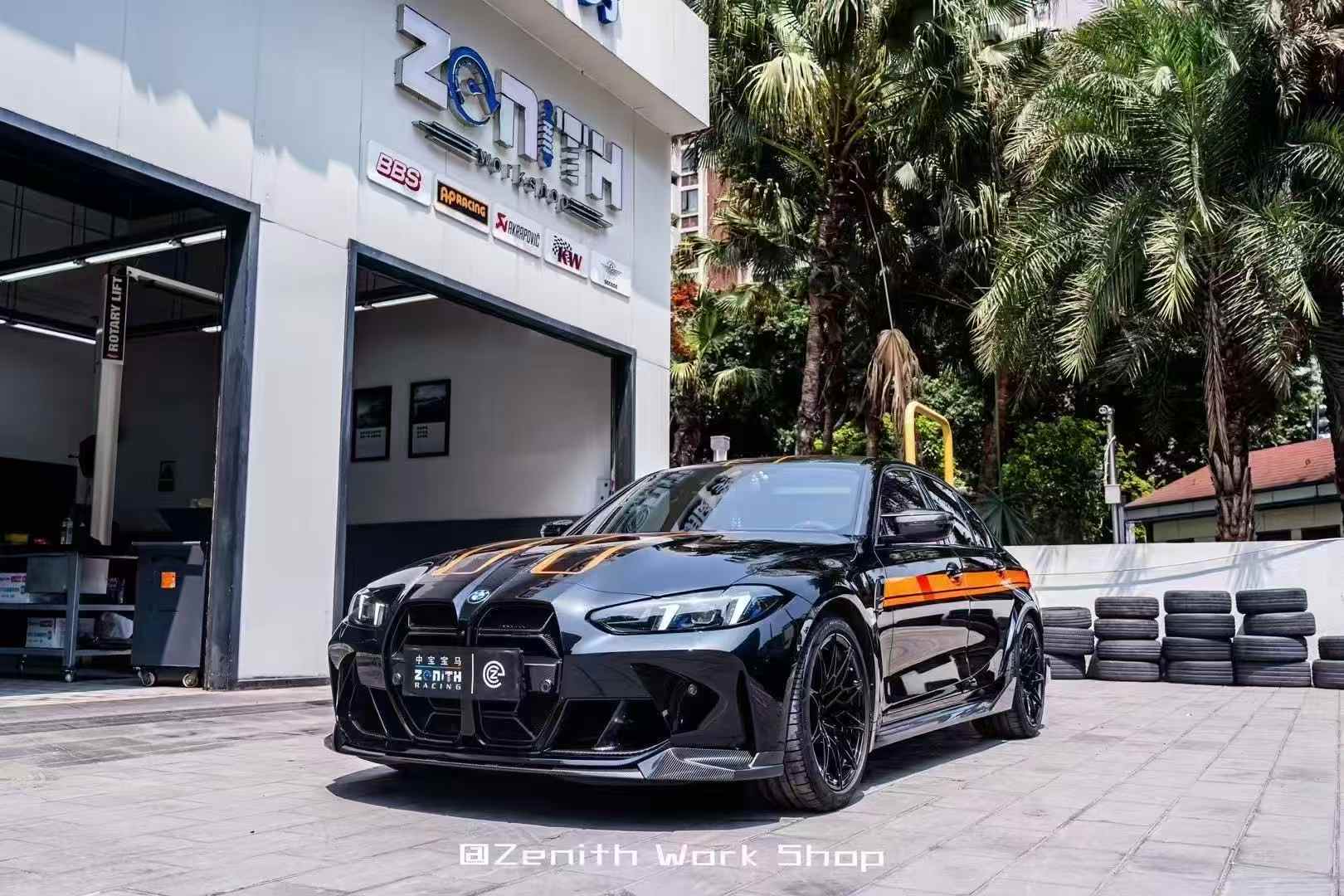 BMW G80 M3 / G82 M4 MP Style Dry Carbon Parts - styling view