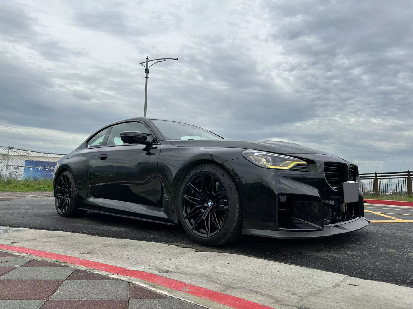 BMW G87 M2 Ocean Design R44 Style Dry Carbon Parts - styling view