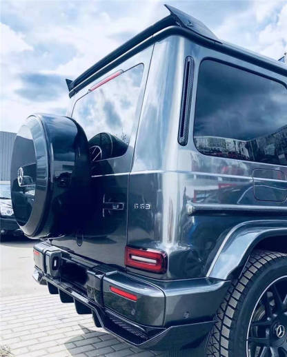 Mercedes-Benz W464 G63 Topcar Style Dry Carbon Parts - styling view