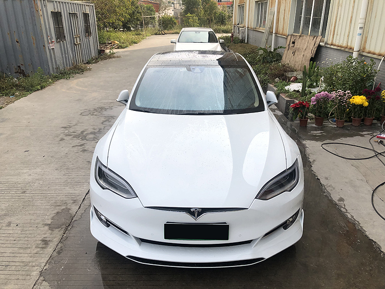 Tesla Model S Ocean Design Style Parts - styling view
