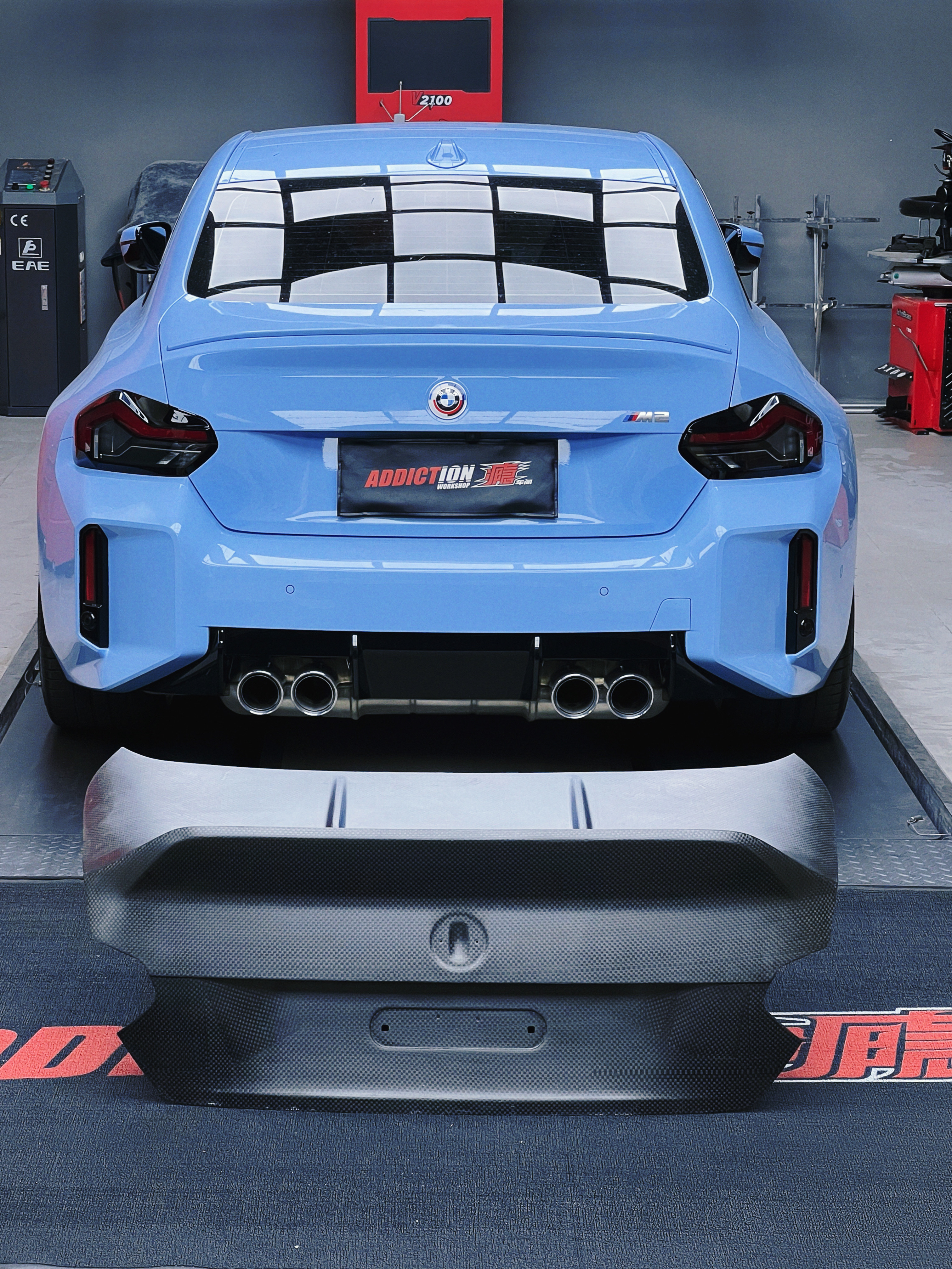 BMW G87 M2 Ocean Design CSL Style Dry Carbon Trunk Lid - styling view