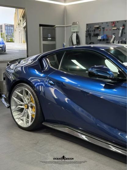 Ferrari 812 N Style Dry Carbon Parts - styling view