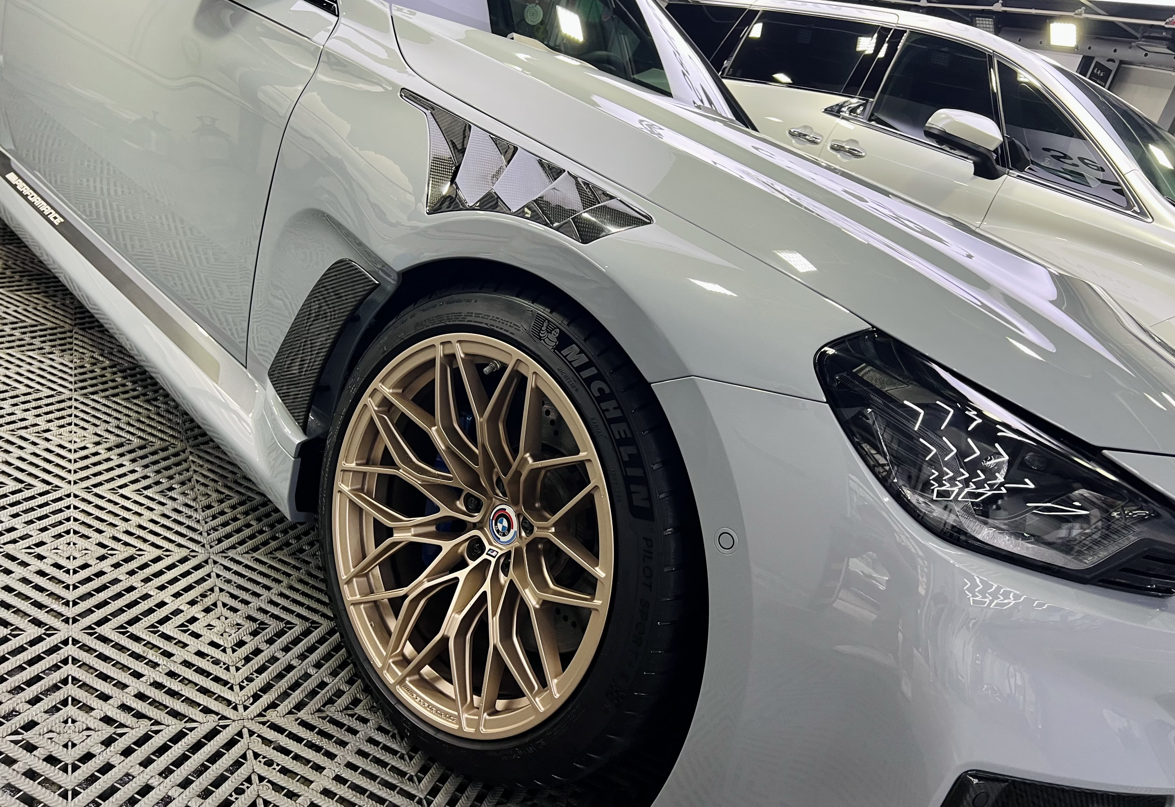 BMW G87 M2 AP Style Dry Carbon Parts - styling view