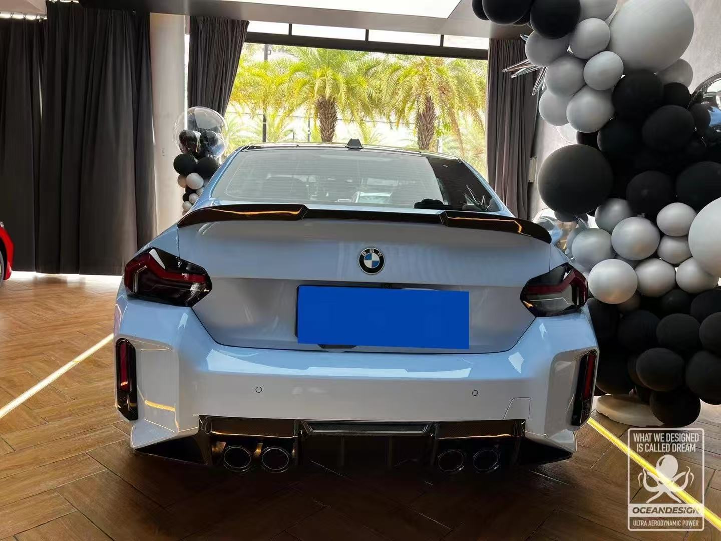 BMW G87 M2 Ocean Design OD Style Dry Carbon Parts - styling view
