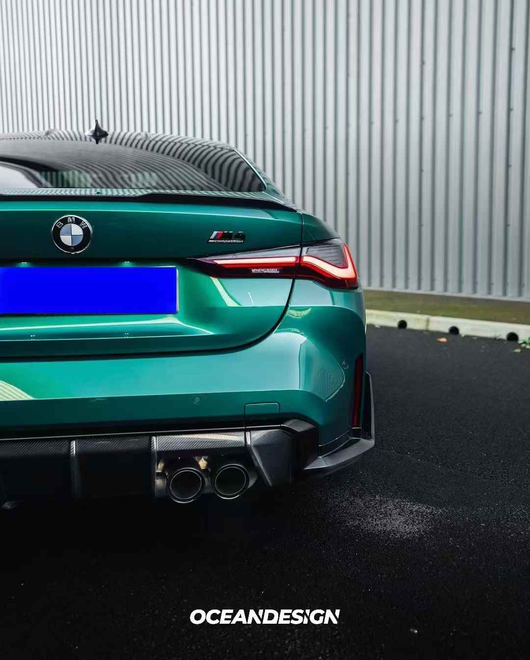 BMW G80 M3 / G82 M4 MP Style Dry Carbon Parts - styling view