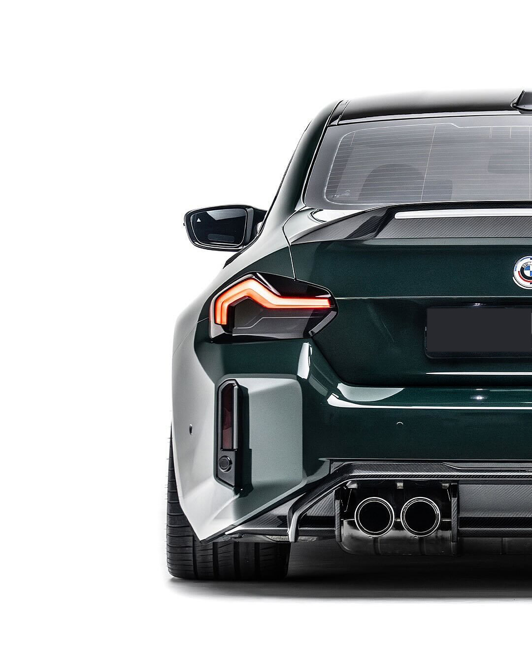 BMW G87 M2 AR V2 Style Dry Carbon Parts - styling reference for Rear Wing