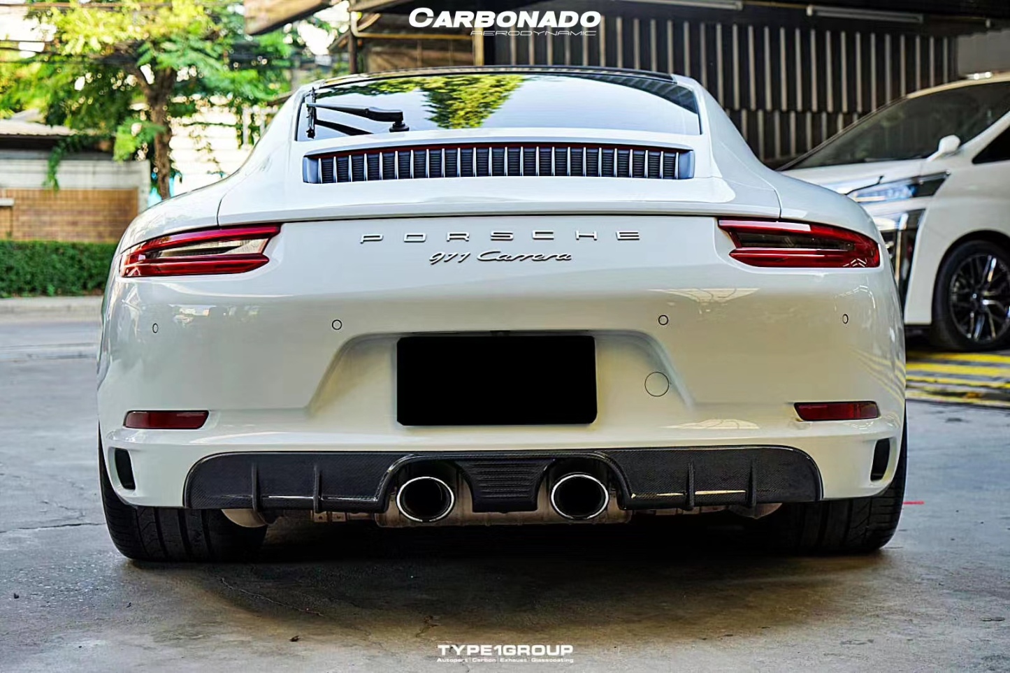 Porsche 911 991.2 Ocean Design Style Parts - styling view