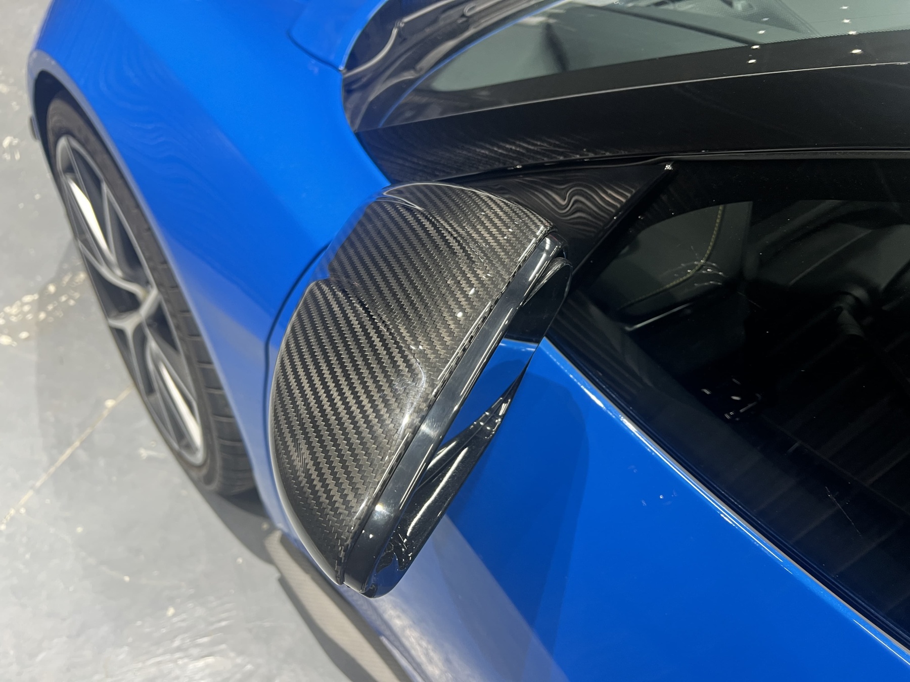 Lotus Emira Ocean Design Style Dry Carbon Parts - styling view