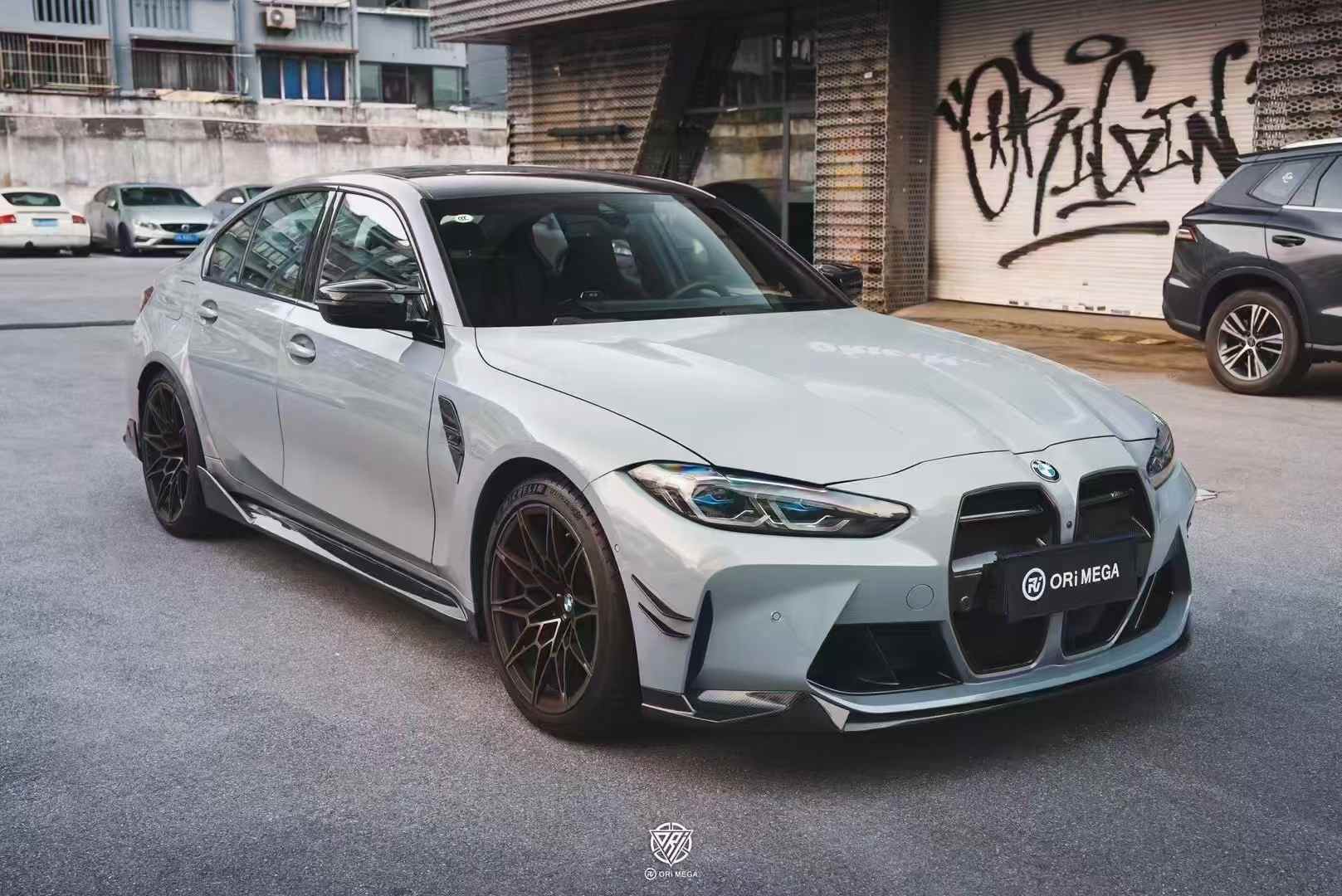 BMW G80 M3 / G82 M4 MP Style Dry Carbon Parts - styling view
