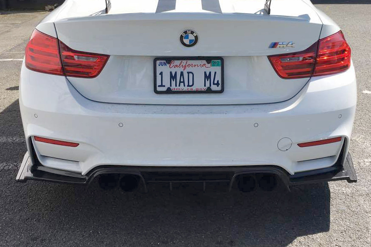 BMW F80 M3/F82 M4 MAD Type 3 Style Parts - styling reference for Type 3 Rear Lip