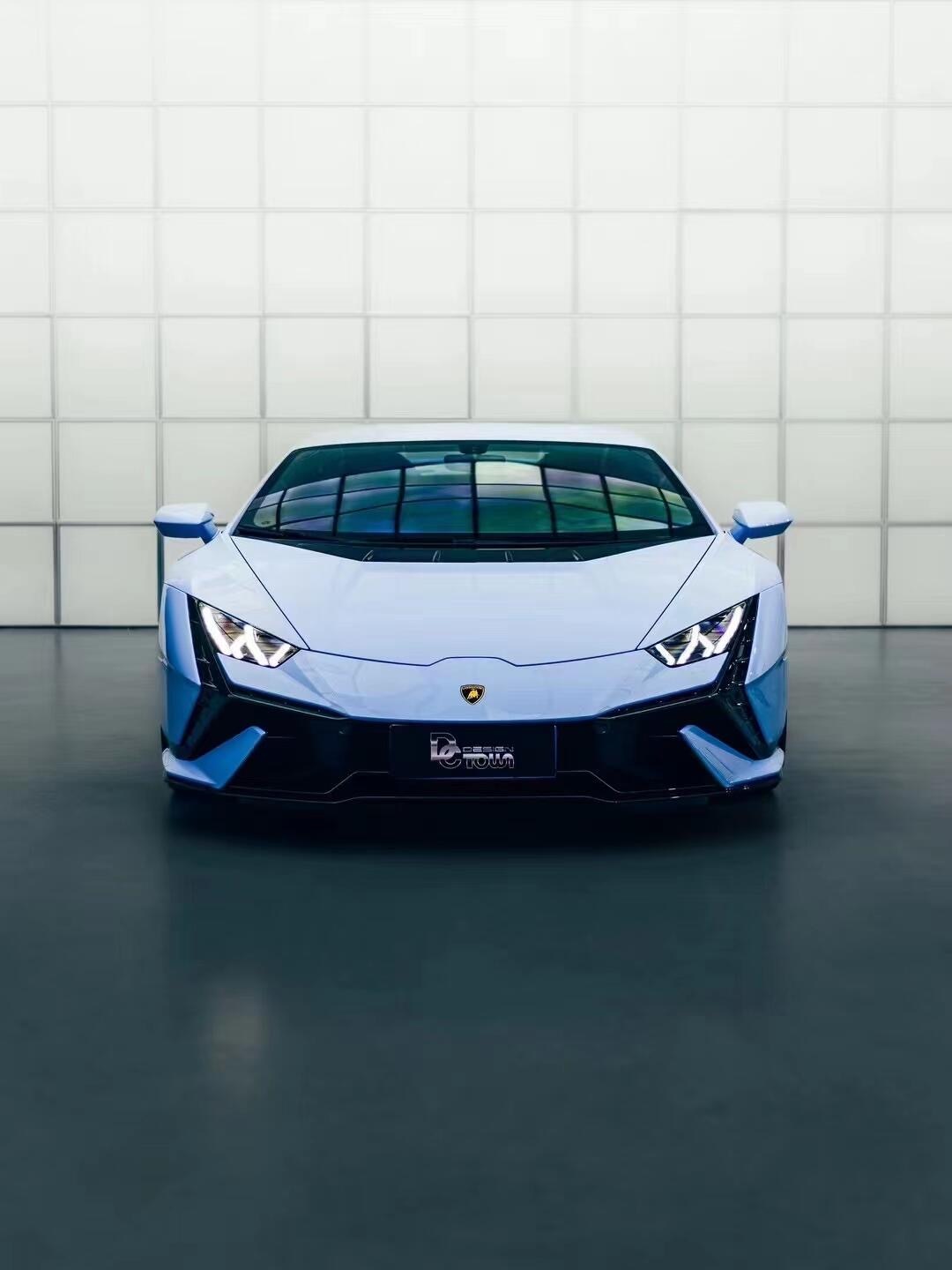 Lamborghini EVO Tecnice Style Plastic and Carbon Conversion Parts - styling view