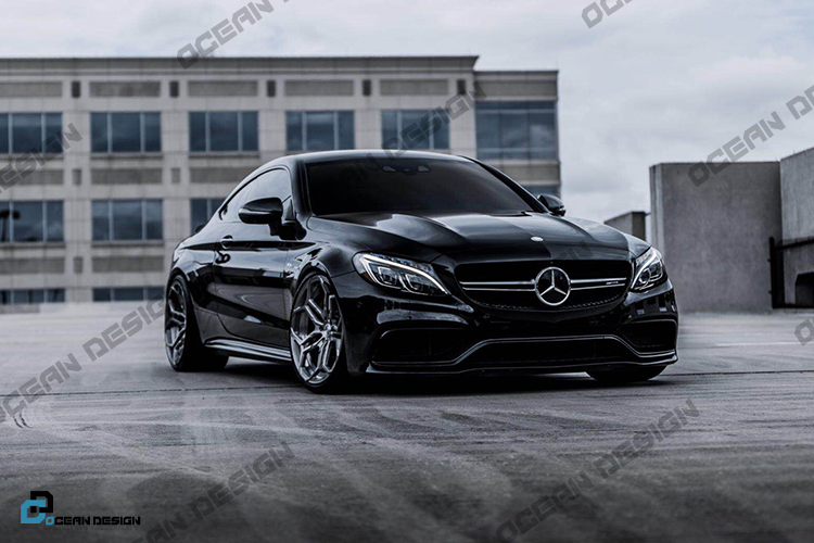 Mercedes-Benz C63 Coupe ModCarbon Style Parts - styling view