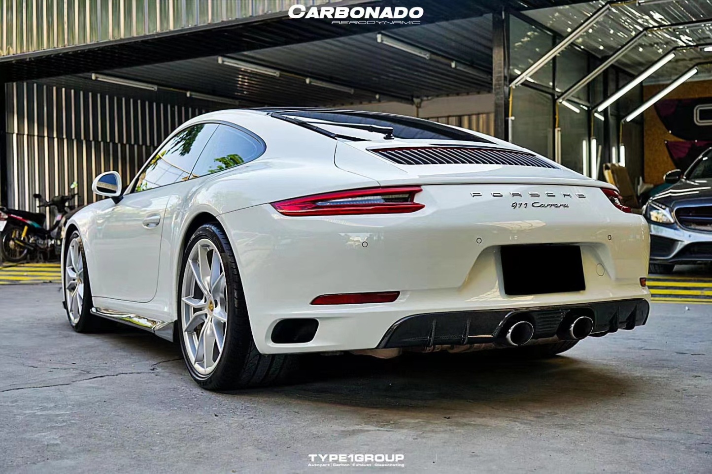 Porsche 911 991.2 Ocean Design Style Parts - styling view