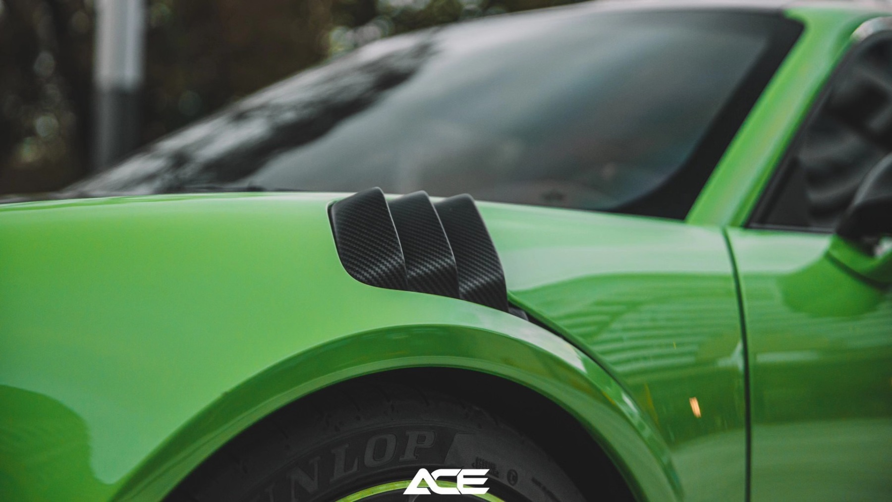 Porsche 991 GT3 RS OEM Style Dry Carbon Parts - styling view