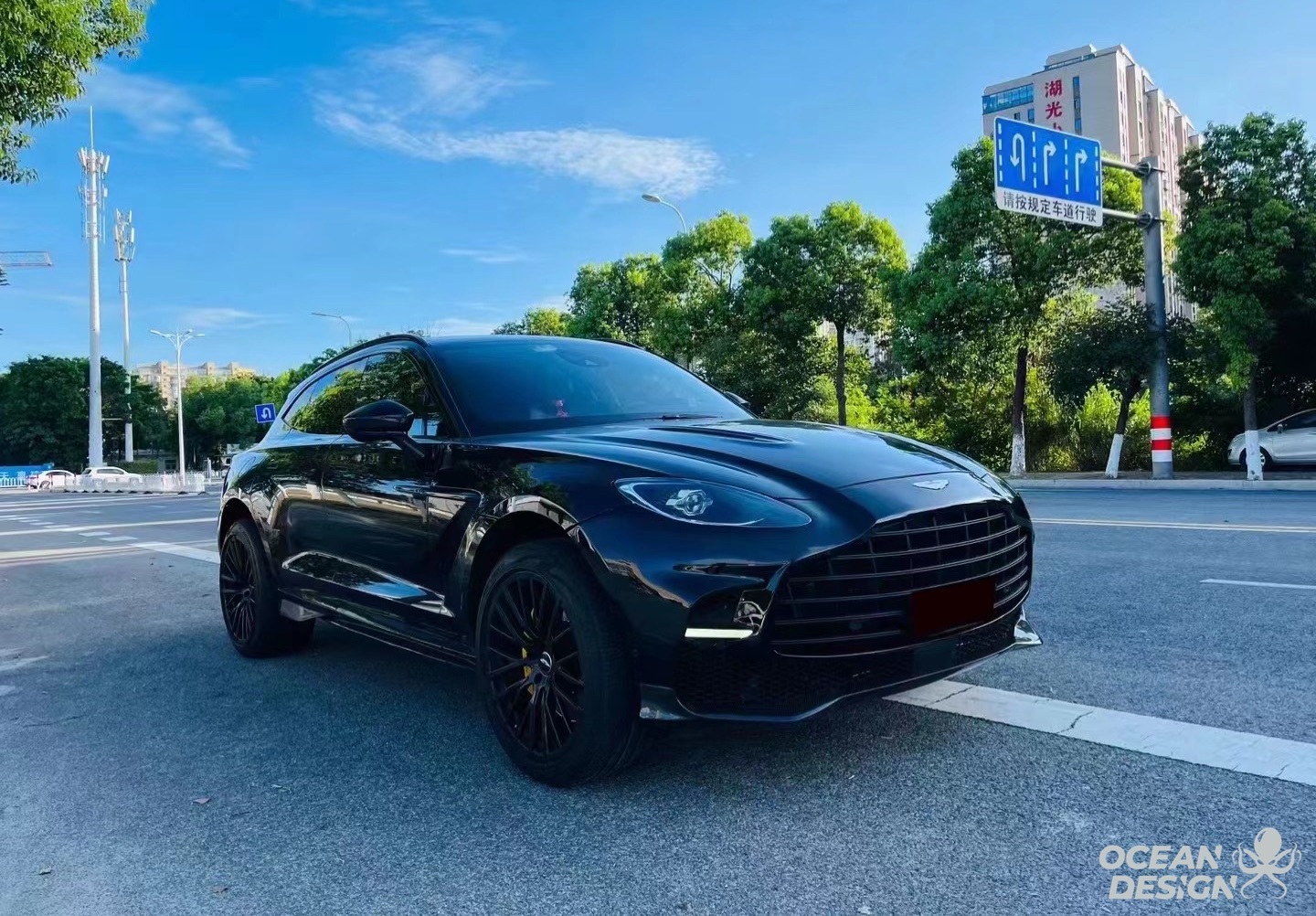 Aston Martin DBX 707 Style Conversion Parts - styling view