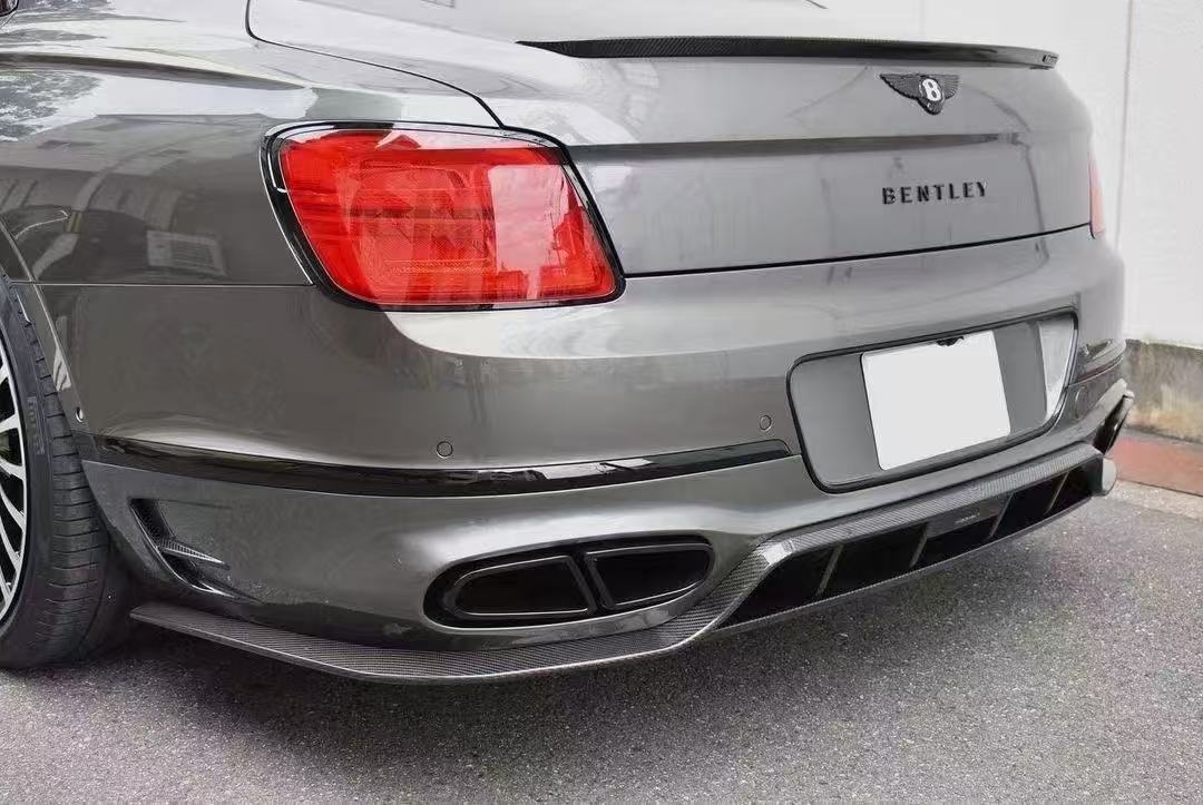 Bentley Flying Spur MSY Style Carbon Fiber Parts - styling view
