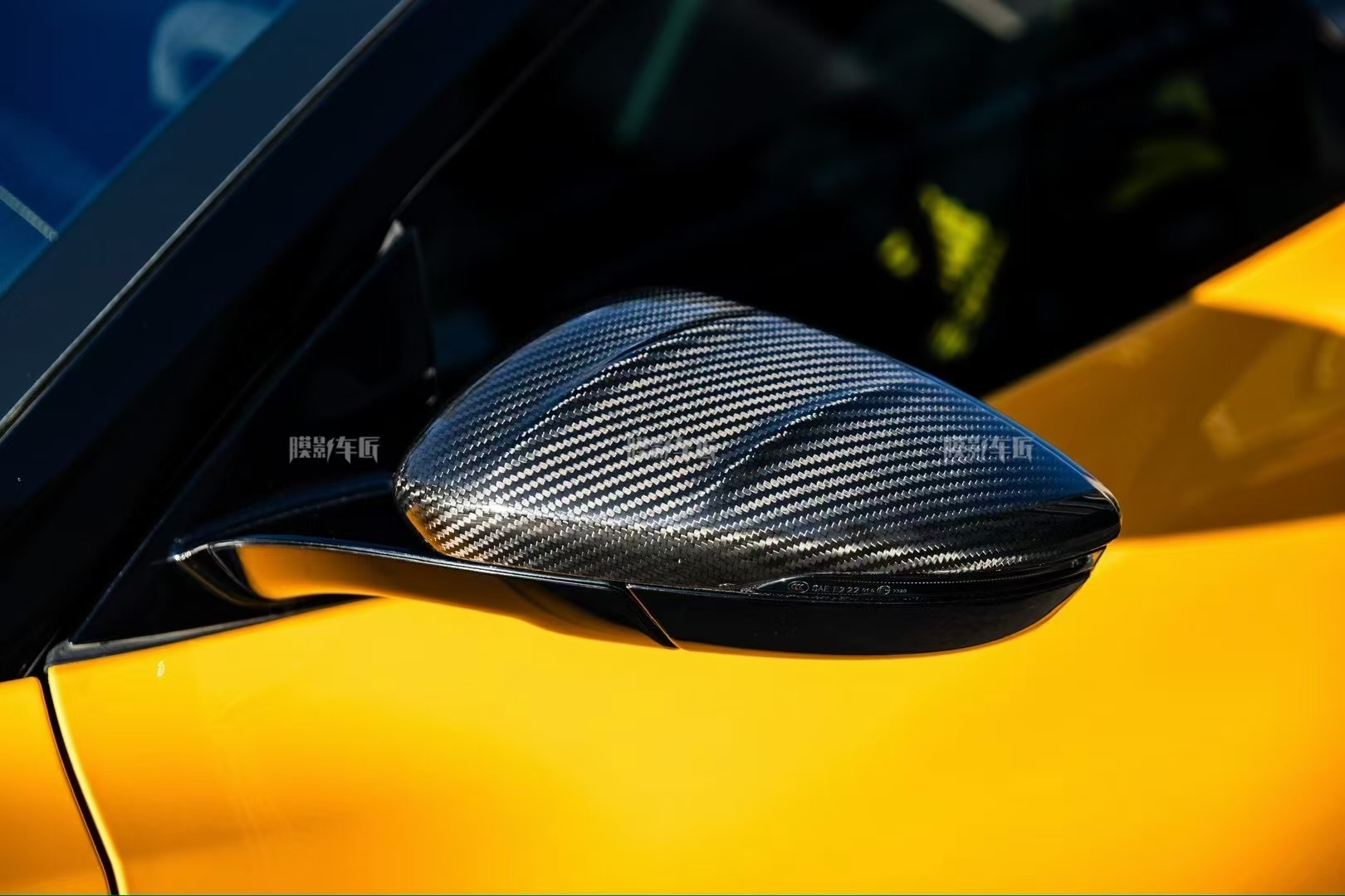 Lotus Emira Ocean Design Style Dry Carbon Parts - styling view