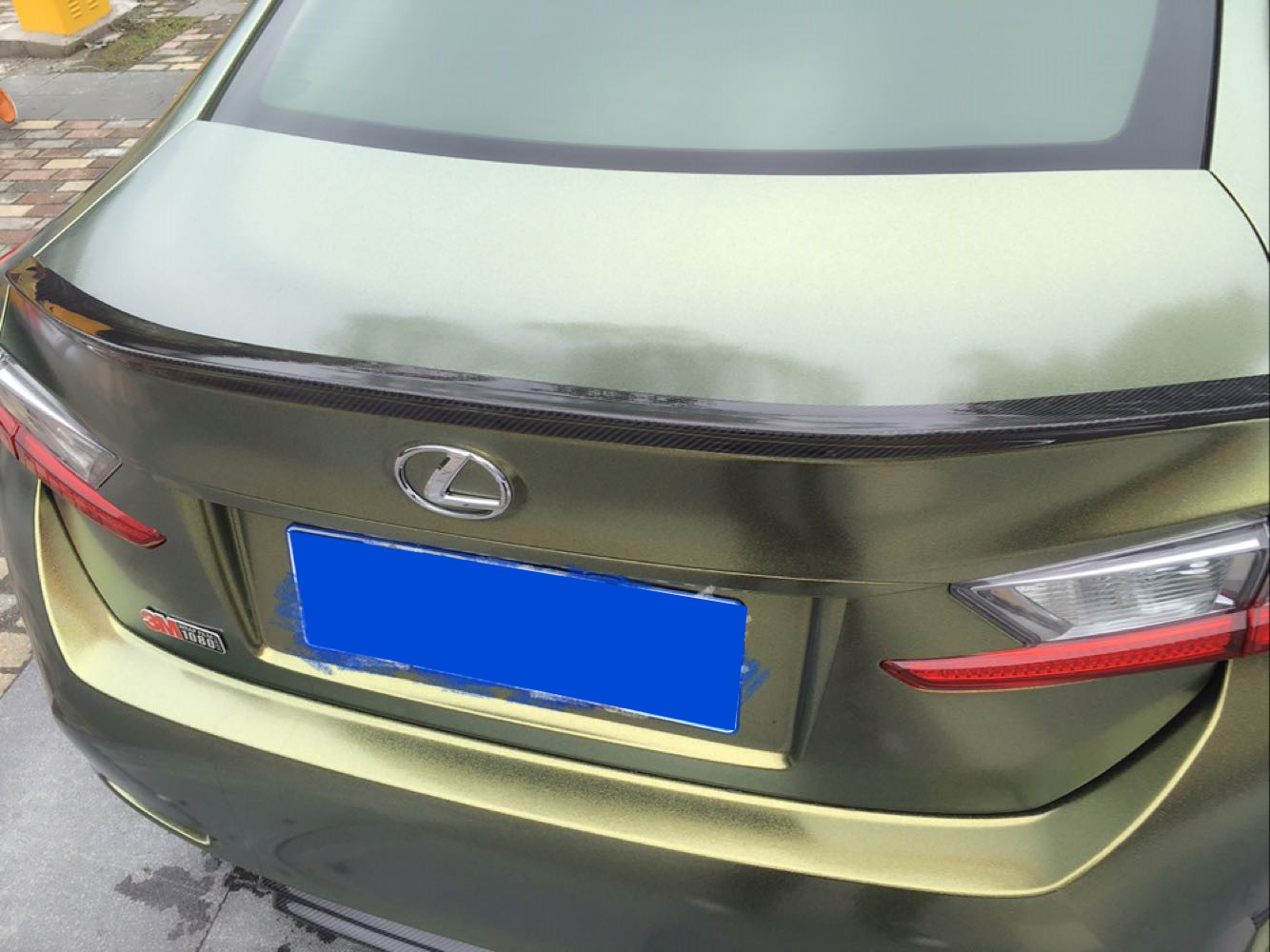 Lexus RC200 Glanzen Silkblaze Style Carbon Fiber Parts - styling view