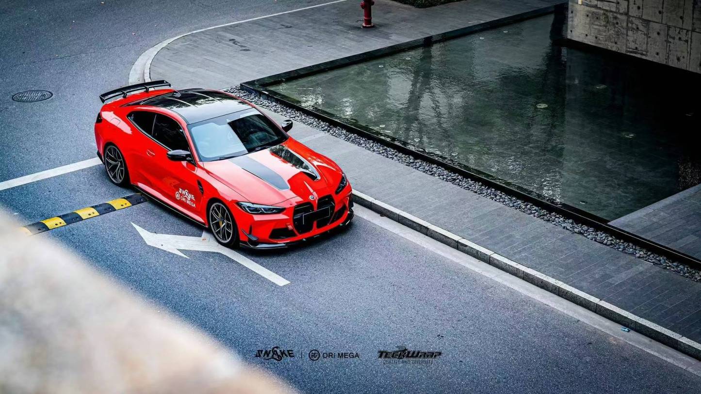 BMW G80 M3/G82 M4 3D Design Style Dry Carbon Parts - styling view