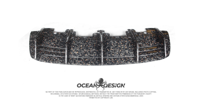 Lamborghini EVO RWD Ocean Design Style Dry Carbon Parts - styling reference for Rear Lip
