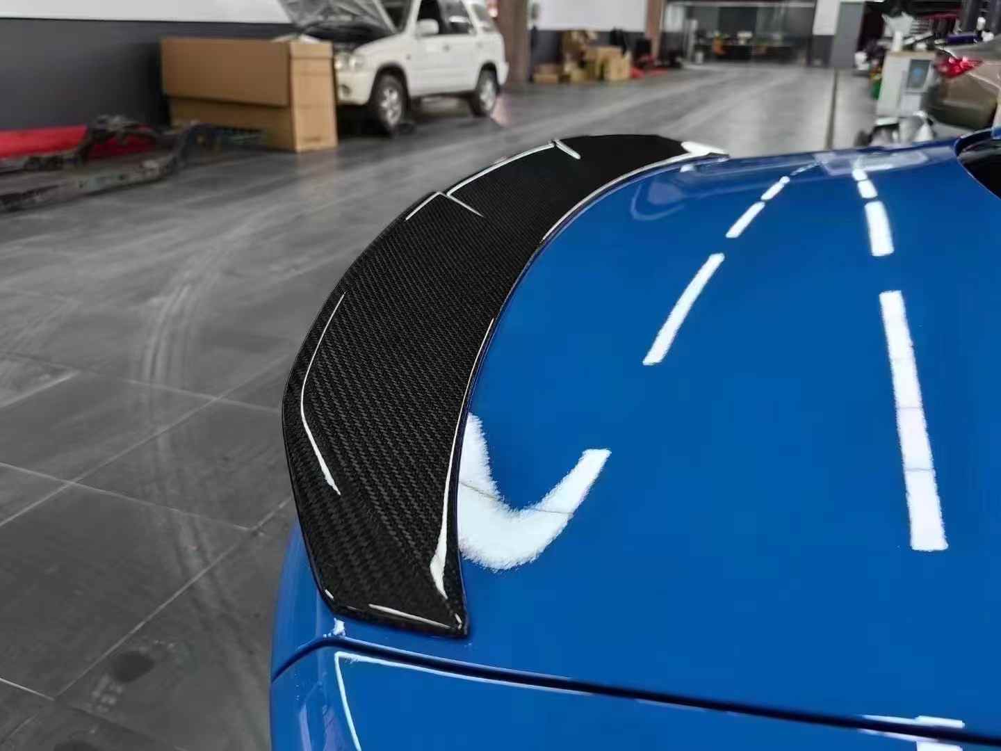 BMW G80 M3/G82 M4 3D Design Style Dry Carbon Parts - styling view