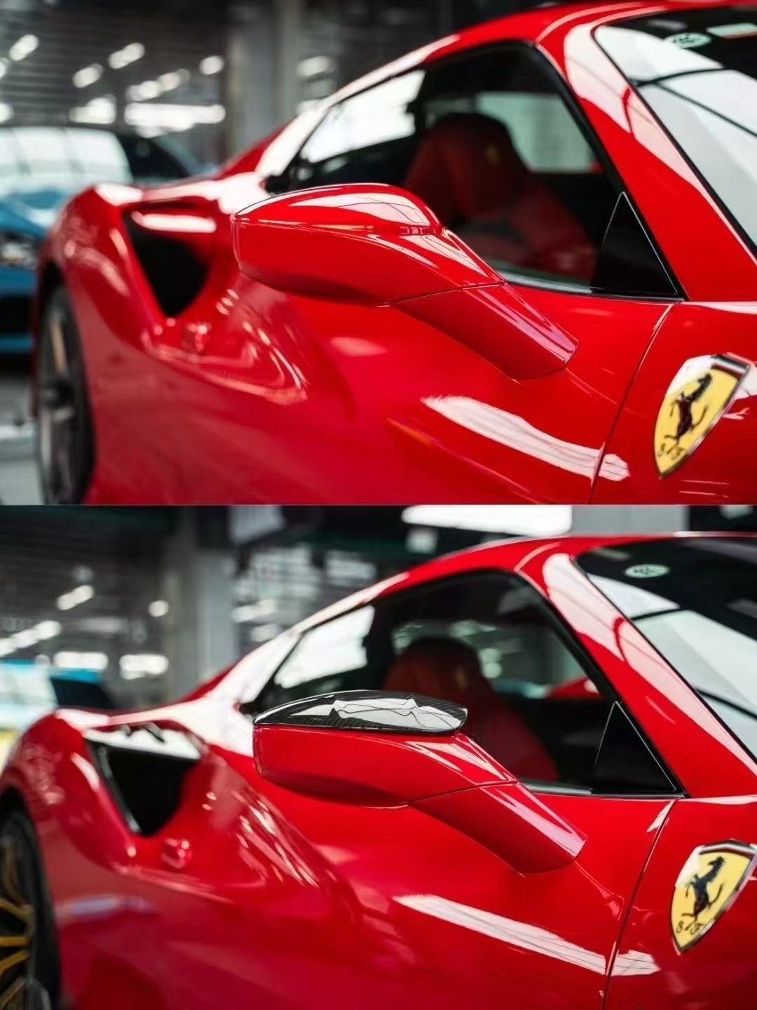 Ferrari F8 MSY Style Parts - styling view