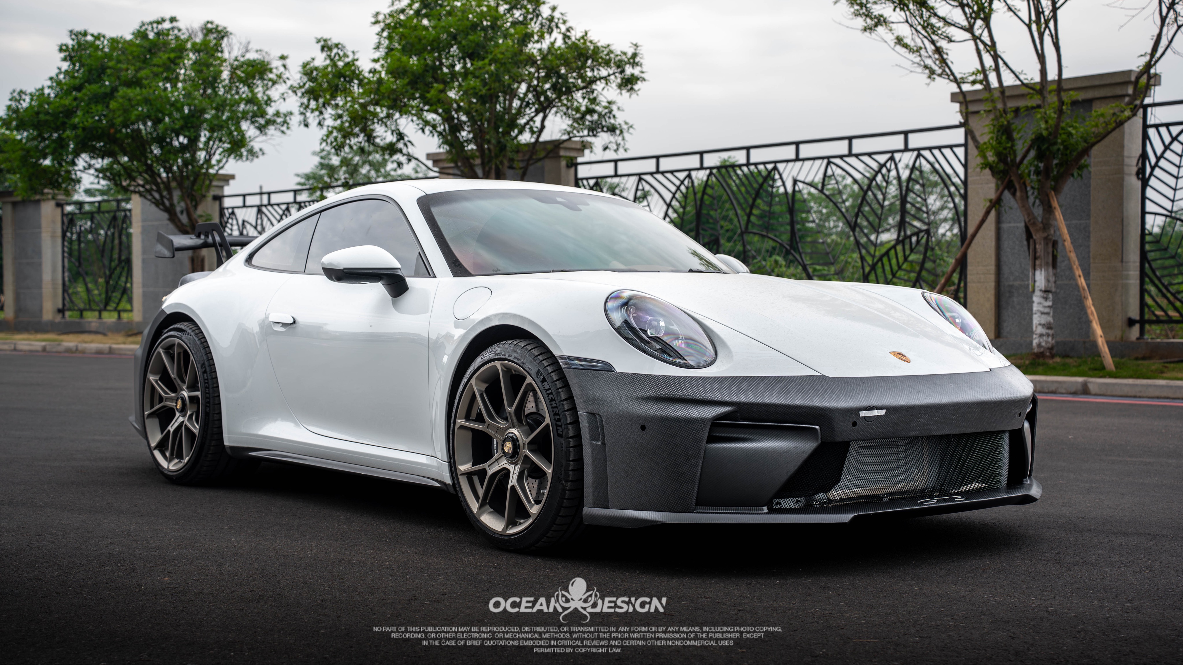 Porsche 911 992.1 / 992.2 GT3 Style Conversion Parts - styling view