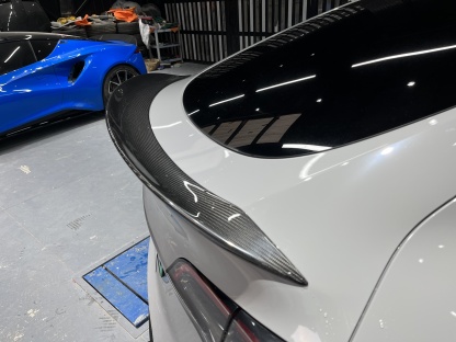 Tesla Model Y Ocean Design Generation 2 Dry Carbon Parts - styling view
