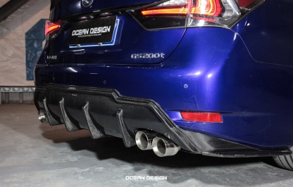 Lexus GS F/GS200/GS300 TOM'S Style Carbon Parts - styling view