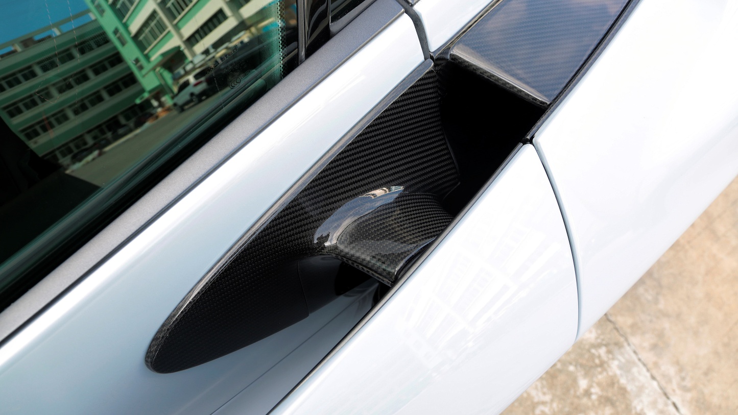 McLaren 720S to 765LT Style Dry Carbon Conversion Kit - styling view