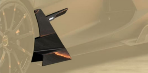 Lamborghini Revuelto M Style Parts - styling reference for Door Deflector Panels