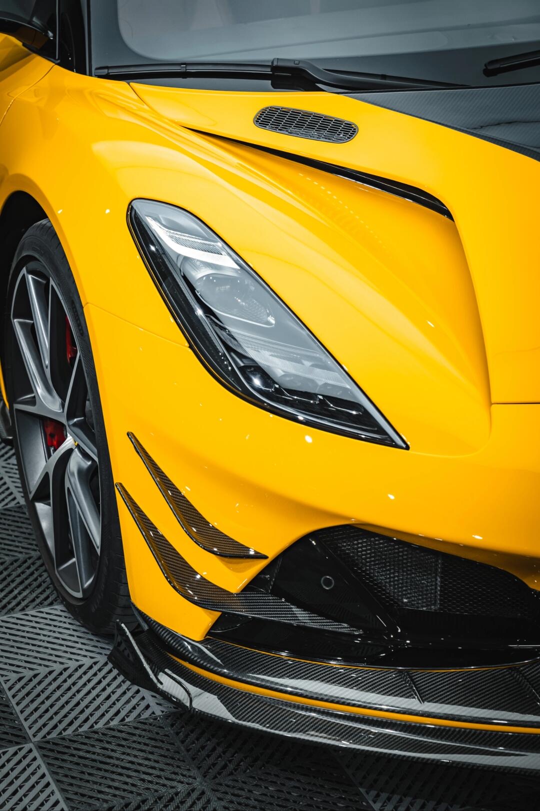 Lotus Emira Monotek Style Dry Carbon Parts - styling view