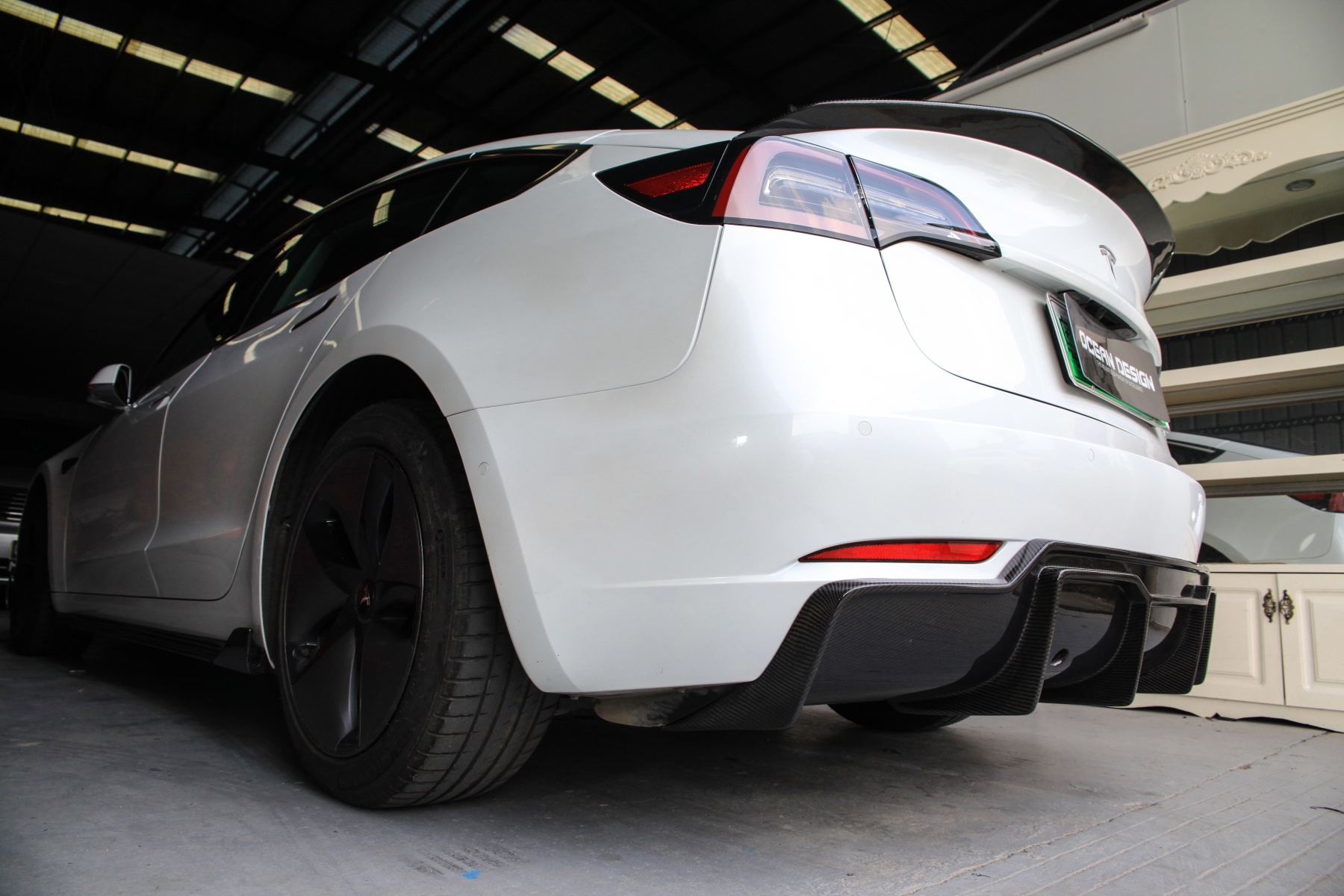 Tesla Model 3 V Style Parts - styling view