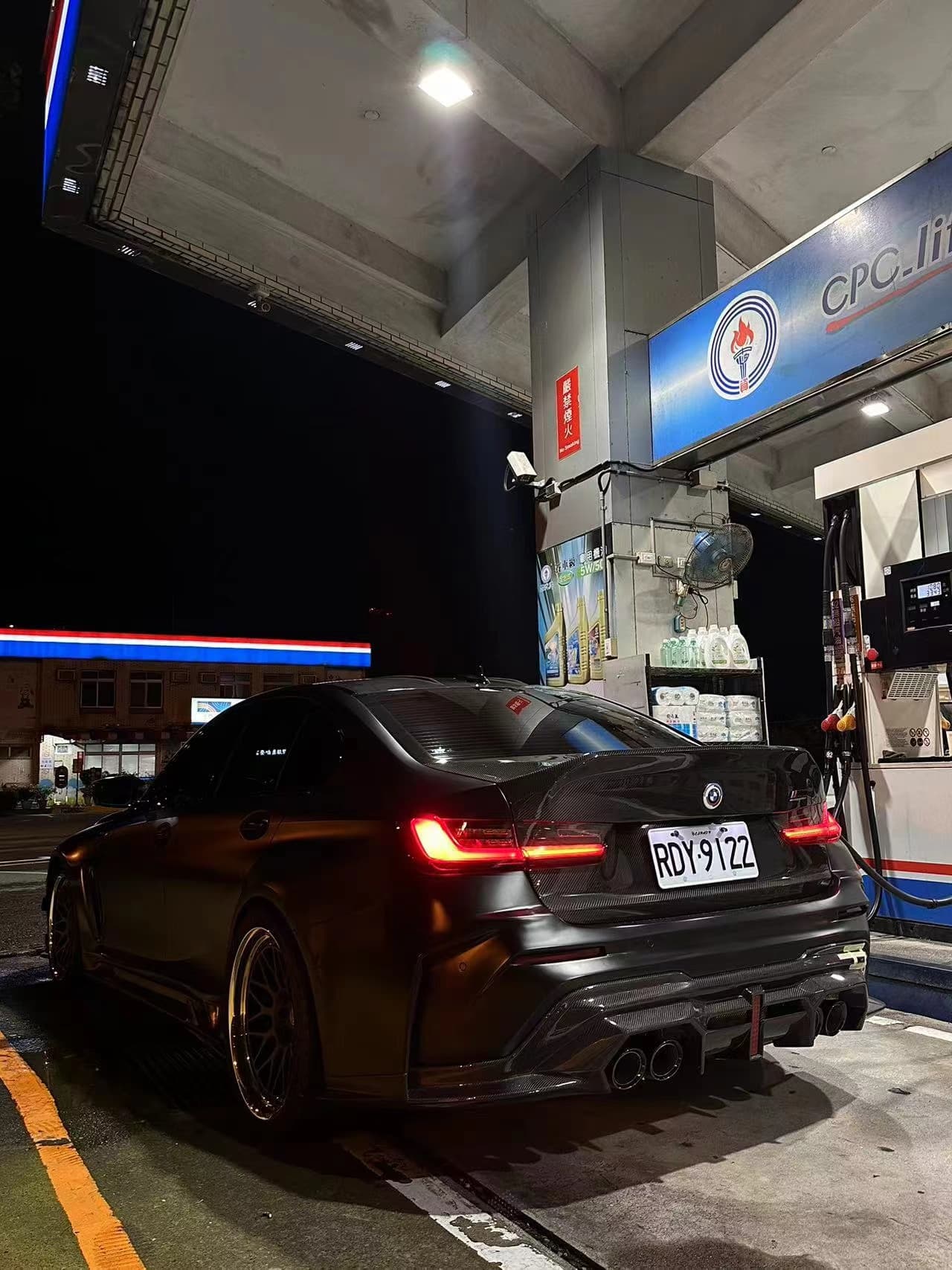 BMW G80 M3/G82 M4 CSL Style Dry Carbon Parts - styling view
