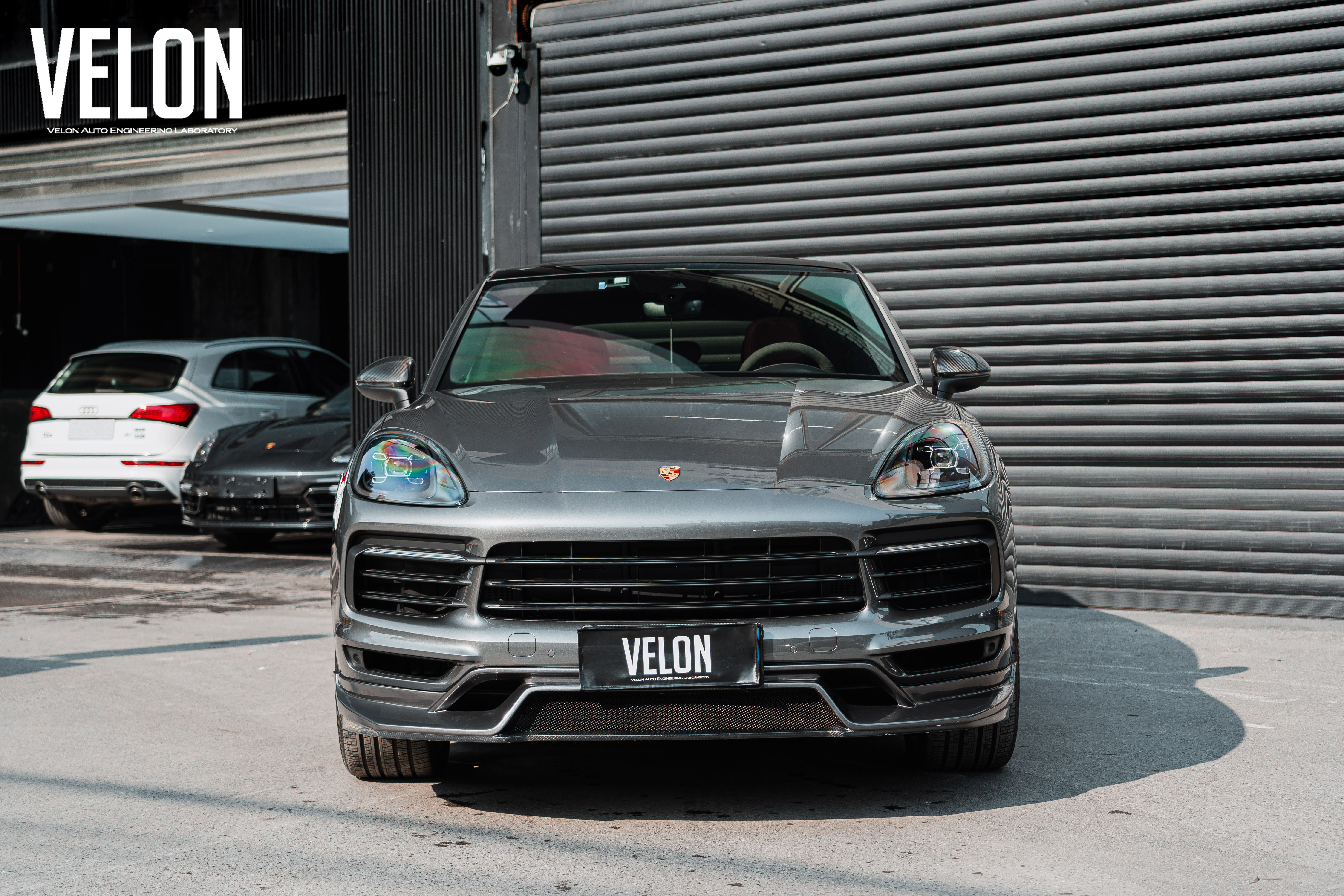Porsche Cayenne OD Style Carbon Fiber Parts - styling view