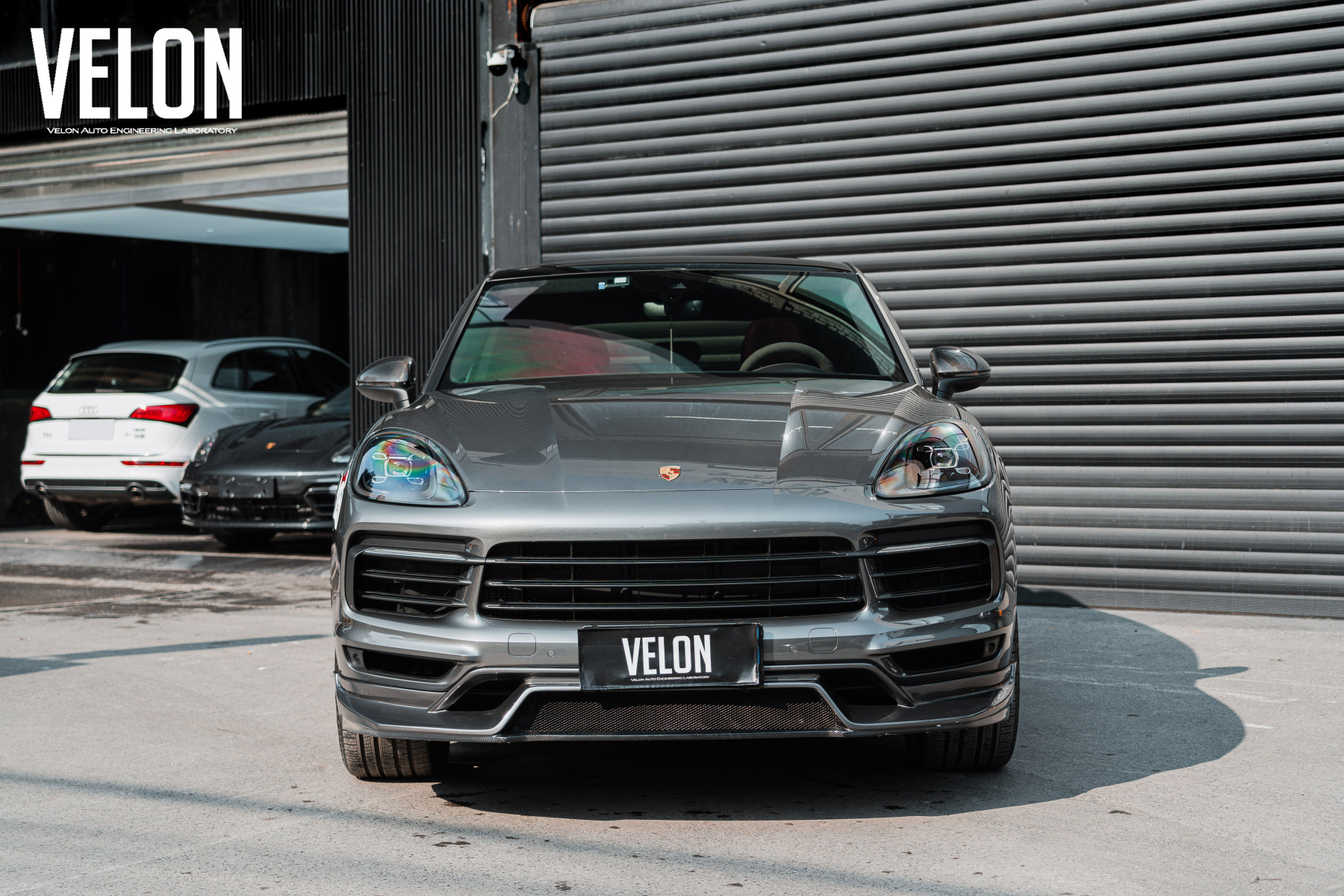Porsche Cayenne OD Style Carbon Fiber Parts - styling view